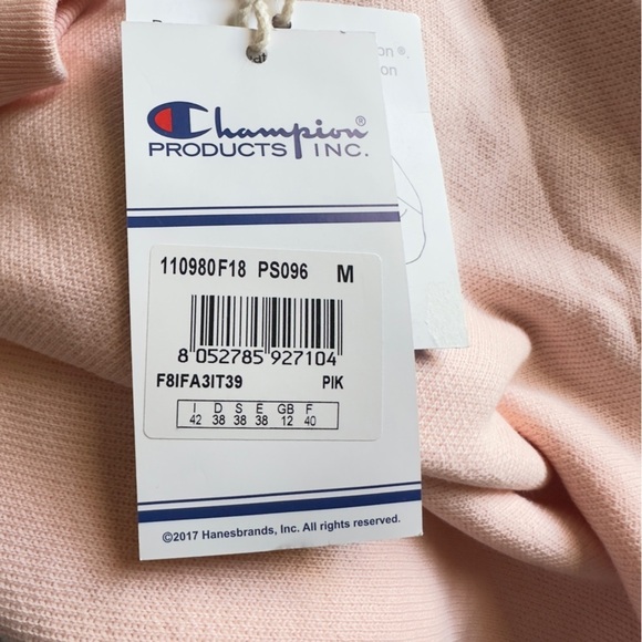 Authentic Athletic Apparel Champion Logo Women’s Adult Casual Long Sleeve M - Picture 11 of 11